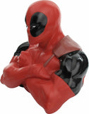 Deadpool Crossed Arms Bust Molded Coin Bank