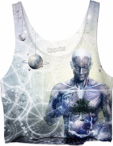 Experience So Lucid, Discovery So Clear - Crop Top