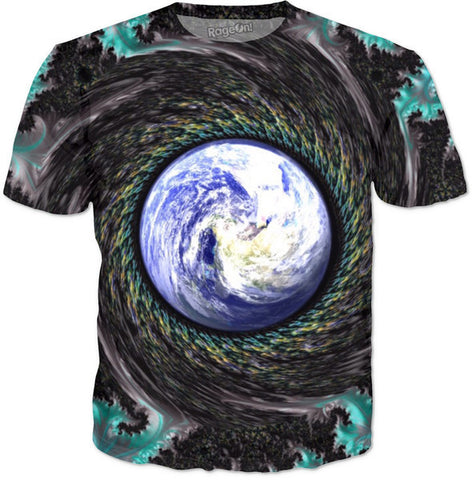 Fractal Galaxy T Shirt