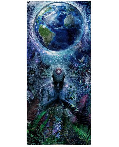 Gratitude for the Earth and Sky Beach Towel