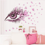 Charming Fairy Girl Eye Wall Sticker For Kids' Room