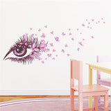 Charming Fairy Girl Eye Wall Sticker For Kids' Room