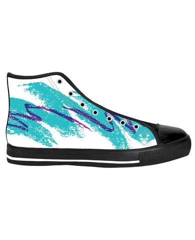 Paper Cup Black Sole High Tops