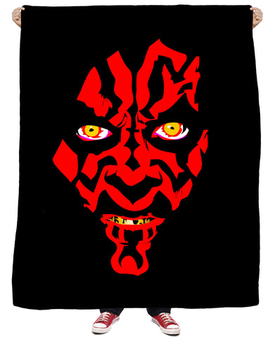 Darth Maul Fleece Blanket
