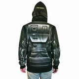 Star Wars Rogue One Death Trooper Face Zip Hoodie